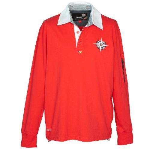 Toggi Mens Rugby Shirt - Red