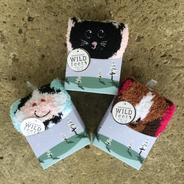Wild Feet Fluffy Socks - 1 pair